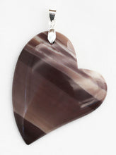 Load image into Gallery viewer, Cappuccino Zebra Jasper Pendant
