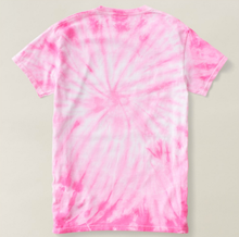 Load image into Gallery viewer, Unicorn Cotton Tee - Ladies XL Pink Tie-Dye T Shirt