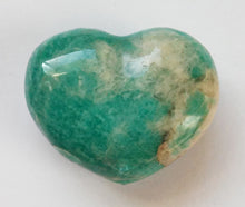 Load image into Gallery viewer, Amazonite Mini Puffy Heart - Awaken your Inner Spiritual Warrior