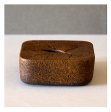 Load image into Gallery viewer, Japanese Square Vase in Bronze Pebble Finish