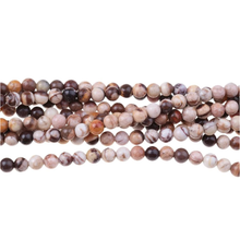 Load image into Gallery viewer, Brown Zebra Jasper Beads 6.5MM Round Beads