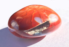 Load image into Gallery viewer, Carnelian Puffy Heart 2.62 inches wide