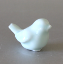 Load image into Gallery viewer, Celadon Porcelain Bird Figurine No. 1