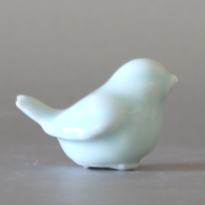 Celadon Porcelain Bird Figurine No. 1