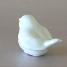 Load image into Gallery viewer, Celadon Porcelain Bird Figurine No. 1