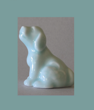Load image into Gallery viewer, Chinese Year of the Dog Figurine Celadon Glazed Porcelain