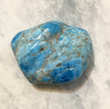 Load image into Gallery viewer, Chrysocolla Tumbled Stone for Help from Fairy Kingdom
