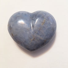 Load image into Gallery viewer, Dumortierite Puffy Heart for Longevity