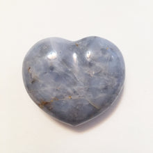 Load image into Gallery viewer, Dumortierite Puffy Heart for Longevity