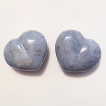 Load image into Gallery viewer, Dumortierite Puffy Heart for Longevity