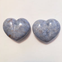Load image into Gallery viewer, Dumortierite Puffy Heart for Longevity