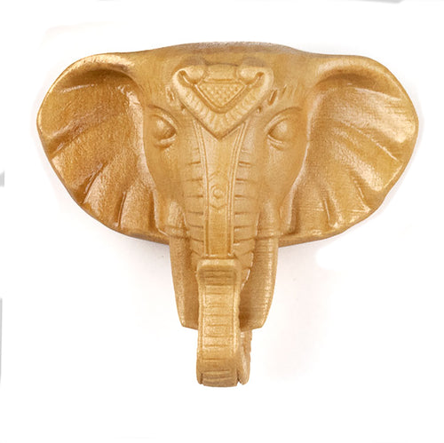Elephant Head Bead Ojime Bead