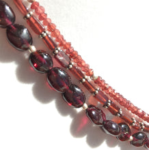 Load image into Gallery viewer, Vintage Tibetan Natural Garnet Necklace Choker