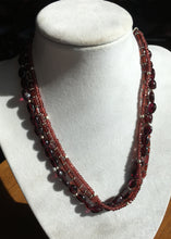Load image into Gallery viewer, Vintage Tibetan Natural Garnet Necklace Choker