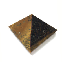 Load image into Gallery viewer, Golden Tiger&#39;s Eye Pyramid
