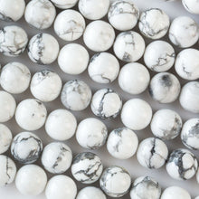 Load image into Gallery viewer, Howlite beads 10.5mm round beads
