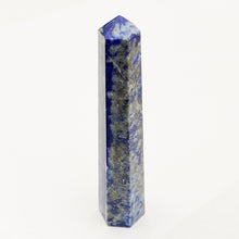 Load image into Gallery viewer, Lapis Lazuli Point 3 inch gemstone point hexagonal obelisk