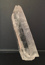 Load image into Gallery viewer, Lemurian Laser Wand for accessing sacred information with unusual threads of Black Tourmaline
