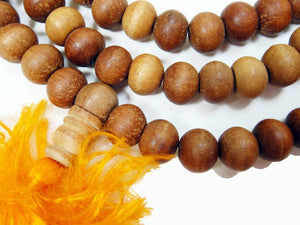 Yoga Beads Necklace Aromatic Sandalwood 8mm Mala Beads