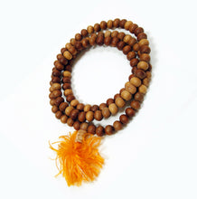 Load image into Gallery viewer, Yoga Beads Necklace Aromatic Sandalwood 8mm Mala Beads