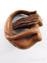 Load image into Gallery viewer, Circle Mermaid Netsuke Bead