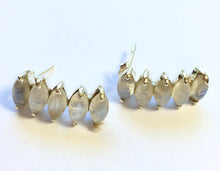 Load image into Gallery viewer, Rainbow Moonstone Earrings Stud Earrings