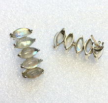 Load image into Gallery viewer, Rainbow Moonstone Earrings Stud Earrings