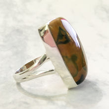 Load image into Gallery viewer, Ocean Jasper Ring Size 9