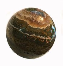 Load image into Gallery viewer, Ocean Jasper Sphere 71mm big