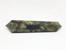Load image into Gallery viewer, Pyrite Wand 4 inch Double Terminated