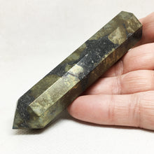 Load image into Gallery viewer, Pyrite Wand 4 inch Double Terminated