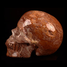 Load image into Gallery viewer, Red Crazy Lace Agate Skull 1 lb!