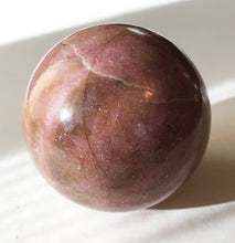 Load image into Gallery viewer, Rhodonite Sphere 40mm