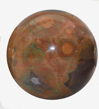 Load image into Gallery viewer, Rhyolite Bead 18 mm Round Bead