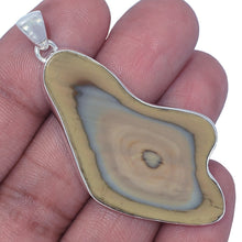 Load image into Gallery viewer, Royal Imperial Jasper 2-1/4 inch Free-Form Pendant with Egg Formation