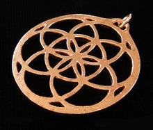 Load image into Gallery viewer, Flower of life Mandala Pendant