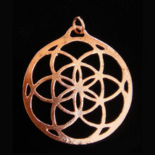 Load image into Gallery viewer, Flower of life Mandala Pendant