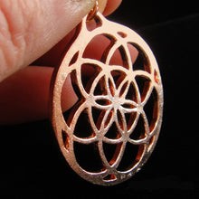 Load image into Gallery viewer, Flower of life Mandala Pendant