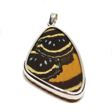 Load image into Gallery viewer, Butterfly Wing Pendant Speckled Numberwing Large Size