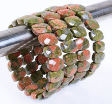 Load image into Gallery viewer, Unakite Beads Stretch Bracelet