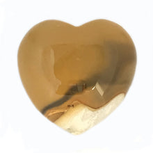 Load image into Gallery viewer, Mookaite Jasper Puffy Heart 45mm in Yellow Ochre Hues