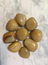 Load image into Gallery viewer, Yellow Aventurine Tumbled Stone