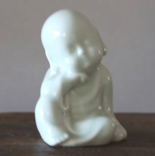 Load image into Gallery viewer, Jizo the Guardian of Children Celadon Glaze