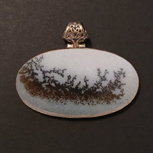 Load image into Gallery viewer, Dendritic Agate Pendant set in Sterling Silver