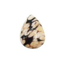 Load image into Gallery viewer, Peanut Wood Jasper Pear-Shaped Cabochon for Determination and Perseverance