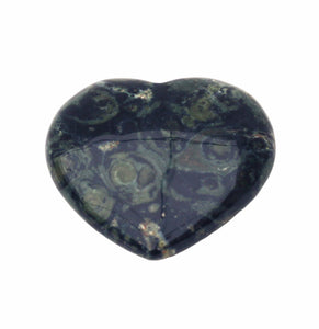 Kambaba Jasper 40mm Heart aka Crocodile Jasper