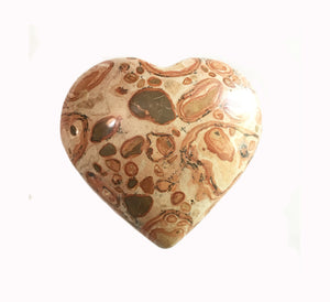 Rhyolite Puffy Heart 64mm