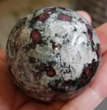 Load image into Gallery viewer, Eudialyte Sphere 2 Inch