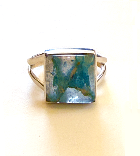 Quantum Quattro Silica TM Ring Size 6.5 Square Cushion