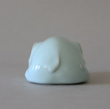 Load image into Gallery viewer, Sleeping Elephant Incense Stand in Celadon Glaze